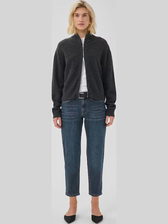 High Rise Women's Jean Pants in Tapered Leg Style