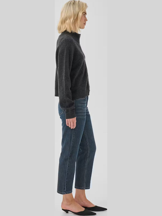 High Rise Women's Jean Pants in Tapered Leg Style