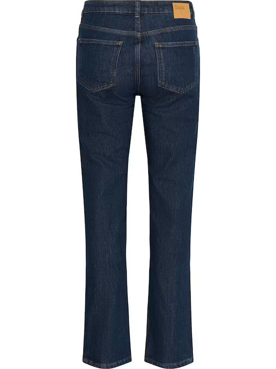 High Rise Women's Jean Pants Straight Leg