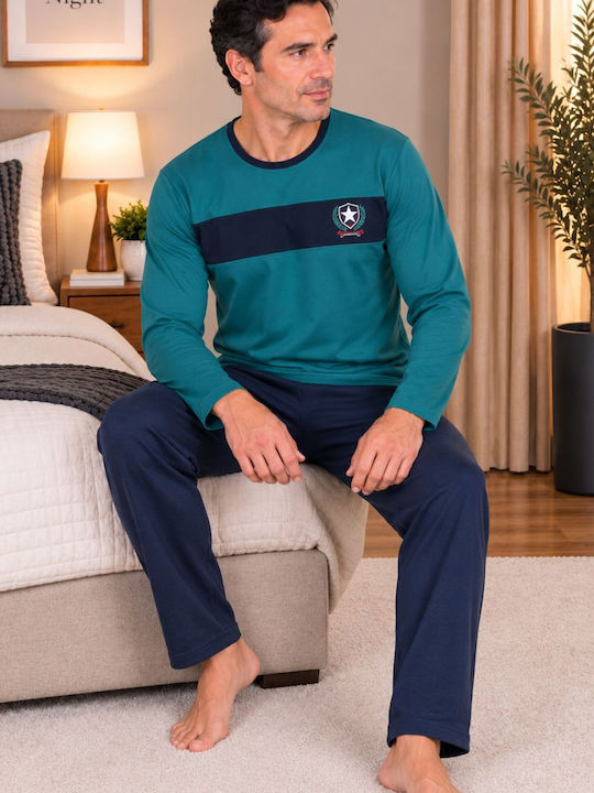 Rimoli Winter Men's Pyjamas Petrol