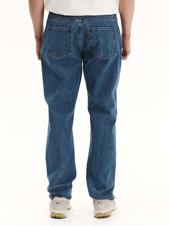 Ανδρικό Παντελόνι Regular Fit Μπλε