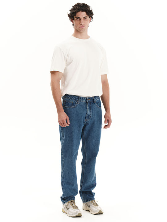 Ανδρικό Παντελόνι Regular Fit Μπλε