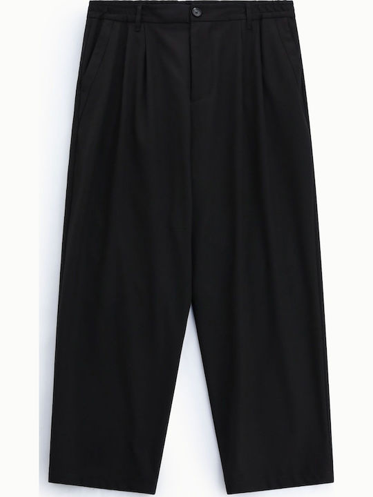 Men's Baggy Black Trousers