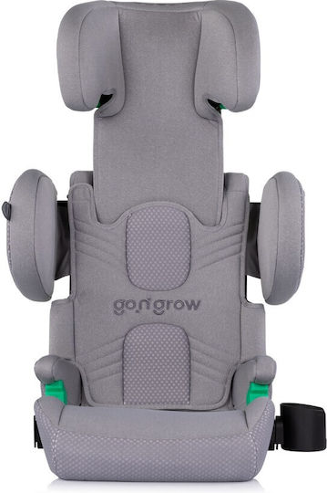 Chipolino Go N Grow Scaun de Mașină pentru Copii Booster i-Size cu Isofix Platinum