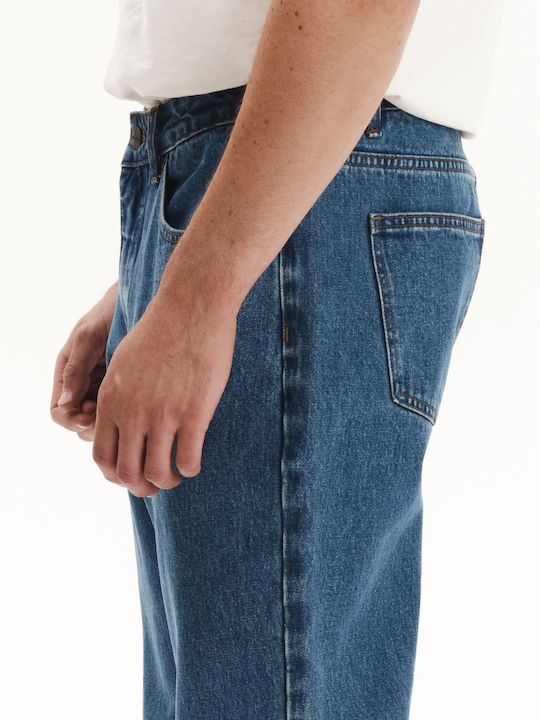 Ανδρικό Παντελόνι Regular Fit Μπλε