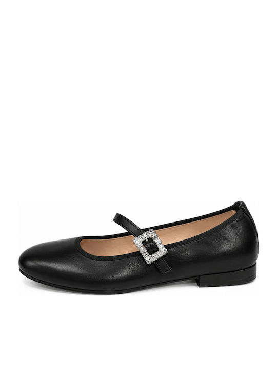 Damen Ballerinas Schwarz