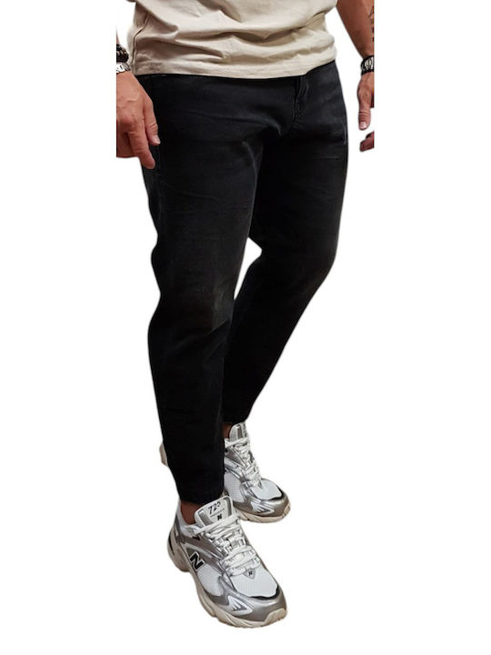 Cover Dan Herren Jeanshose Elastisch Baggy Schwarz
