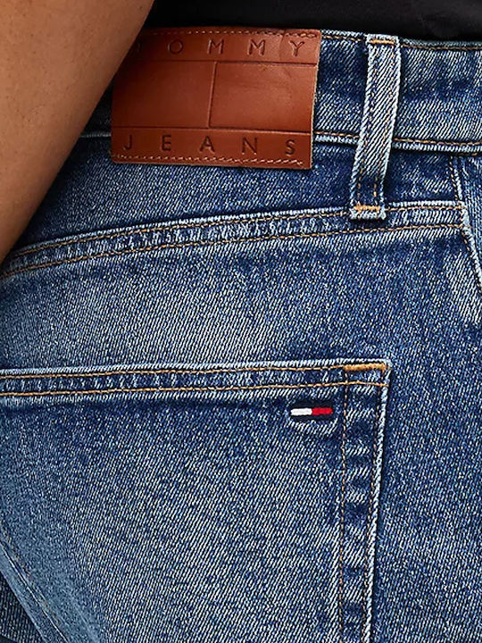 Men's Jeans Pants Regular Tapered Fit Blue