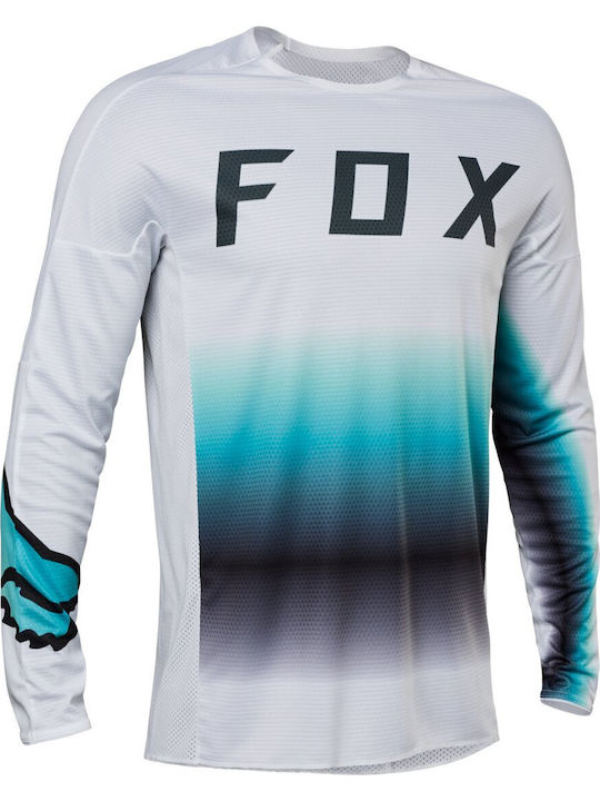 Fox 360 Fgmnt Men's Motocross Long-Sleeved Riding Jersey White Color
