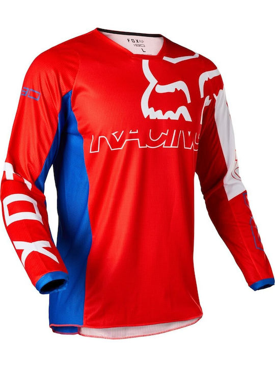 Fox 180 Skew Tricou Pentru Bărbați Motocross Mânecă Lungă Culoare Albă Fox 180 Skew Tricou Pentru Bărbați Motocross Mânecă Lungă Culoare Albă