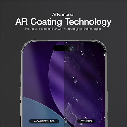 Amazingthing Titan +care Matte Privacy Glass Iphone 18 Pro Max Mounting Frame Ip18xmpfgla