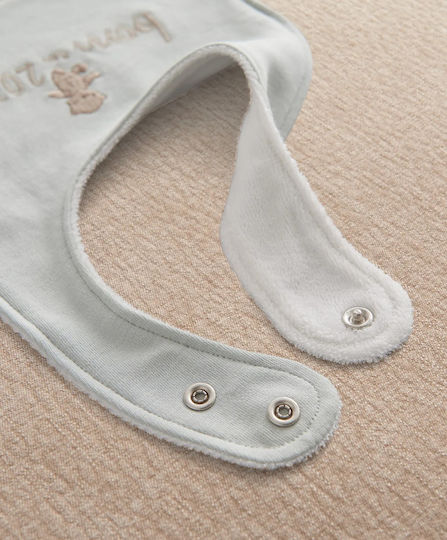 Mamas & Papas Fabric Baby Bib Turquoise