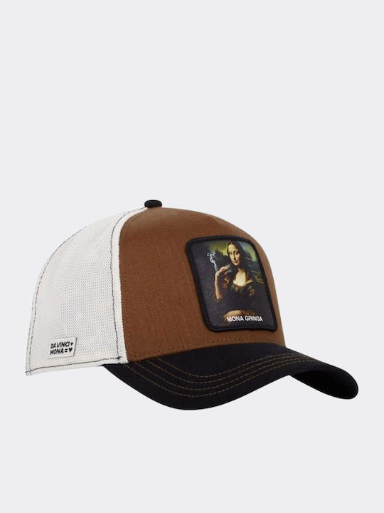 Capslab X Mona Premium Bamboo Unisex Καπέλο Καφέ