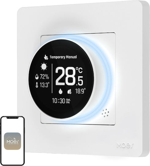 MOES Digital Wall-Embedded Room Thermostat Smart