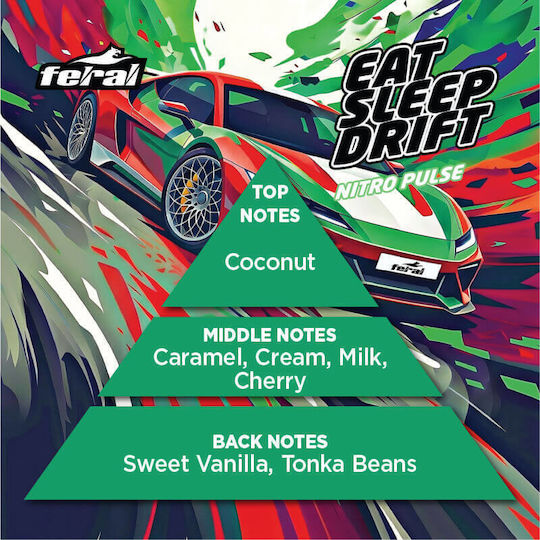 Parfum Auto Suspendat Feral Drift Collection Nitro Pulse 1 Bucată