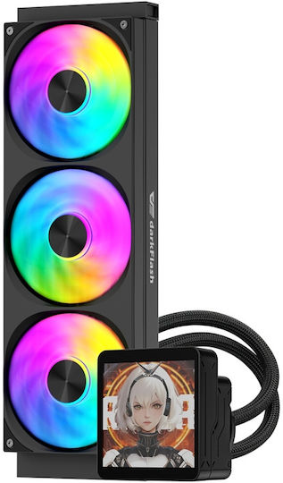 Darkflash Dv360S Max AIO Водно Охлаждане За CPU С 3 Вентилатора 120mm И ARGB Осветление