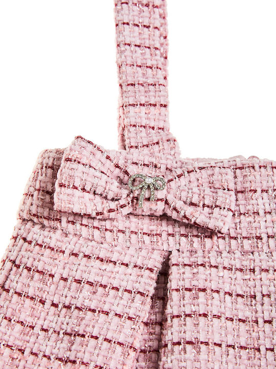 Mädchenkleid Ärmellos Gestrickt Ecru