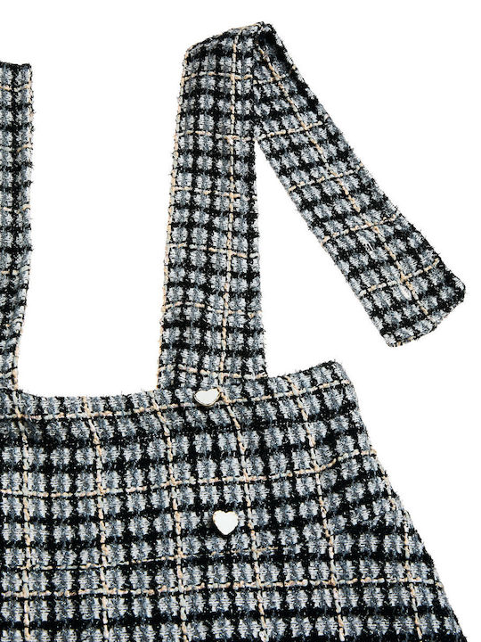 Kinderkleid Ärmellos Gestrickt Weiß