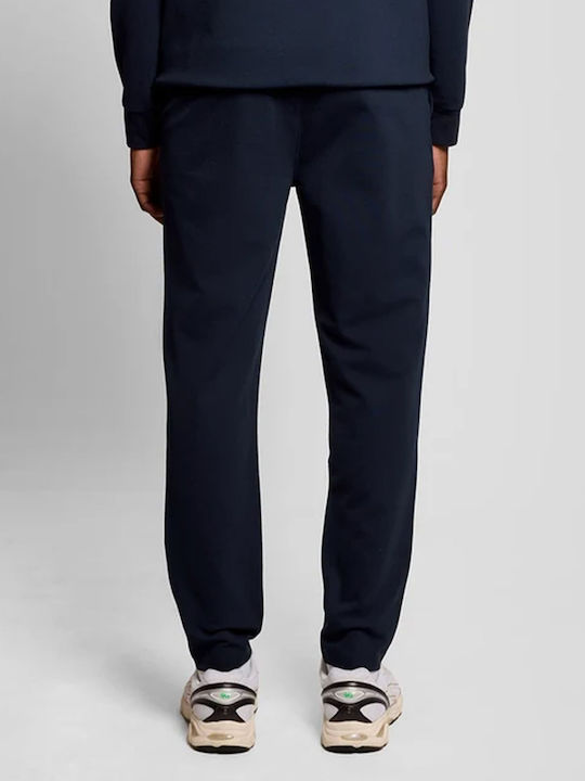 Sweatpants with Elastic Dark Navy