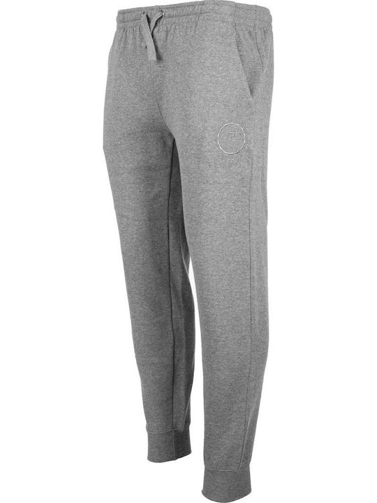 Sweatpants with Elastic Grey Marl
