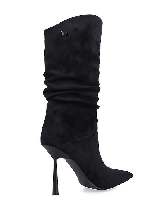 Suede Women's Boots Black