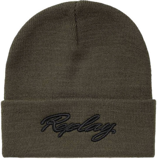 Beanie Herren Strickmütze in Schwarz