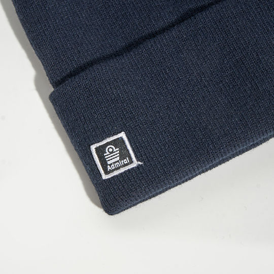 Beanie Ανδρικός Σκούφος Πλεκτός σε Μπλε χρώμα