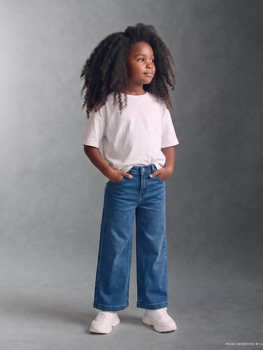 Kids' Jeans Trousers Navy Blue