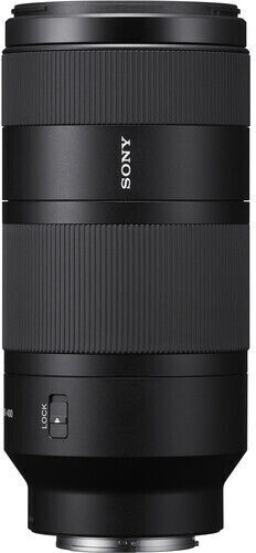 Sony Пълен Кадър Фотообектив FE 100-400 mm F5.6-8 OSS Супер Телеобектив за Sony E Монтаж Черен
