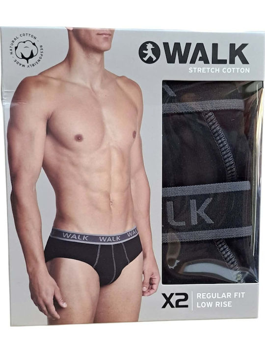 Ανδρικά Σλιπ Μαύρα 2Pack