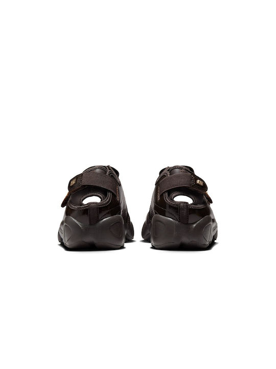 Air Rift Women's Sport Shoes Training Velvet Brown Gold