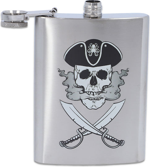 Hip Flask Фласкa за Пиене Chrome Gentelmans Club F4014 240ml