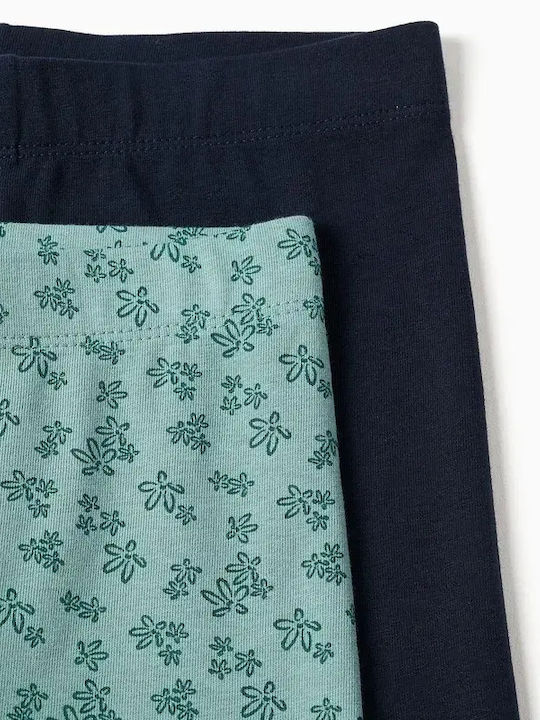 Kinderleggings Lang Set Türkis