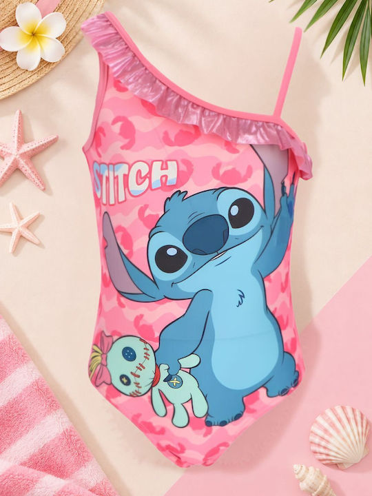 Stamion Stitch Παιδικό Μαγιό Ολόσωμο Φουξ Stamion Stitch Παιδικό Μαγιό Ολόσωμο Φουξ