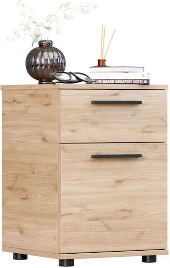 Nachttisch Holz Beiges 40x57x41cm