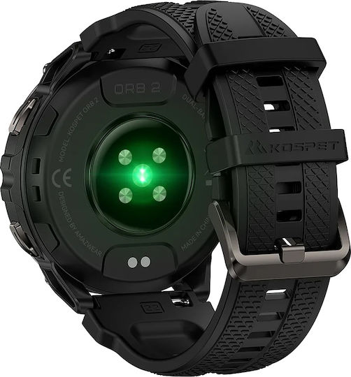 Kospet Orb 2 48mm Водоустойчив Смарт часовник с Пулсомер (Сребърен)