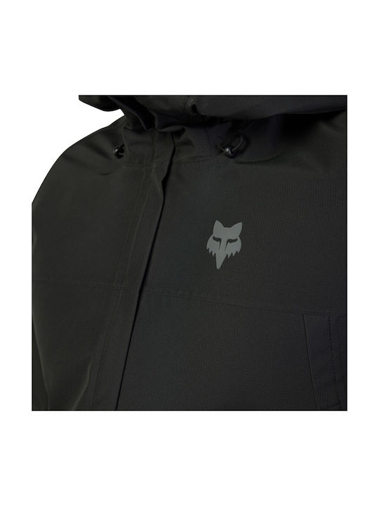 Fox Ranger Men's Waterproof Cycling Windbreaker Jacket Long Sleeve Black