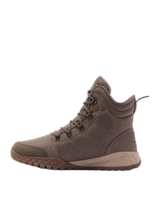 Columbia Fairbanks Omni-Heat Men's Hiking Boots Waterproof Beige