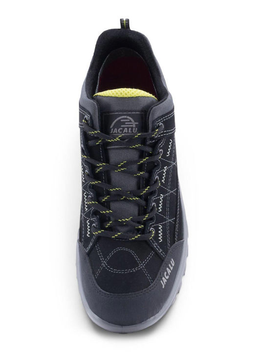 Jacalu Männer Wanderschuhe Wasserdichte Schwarze