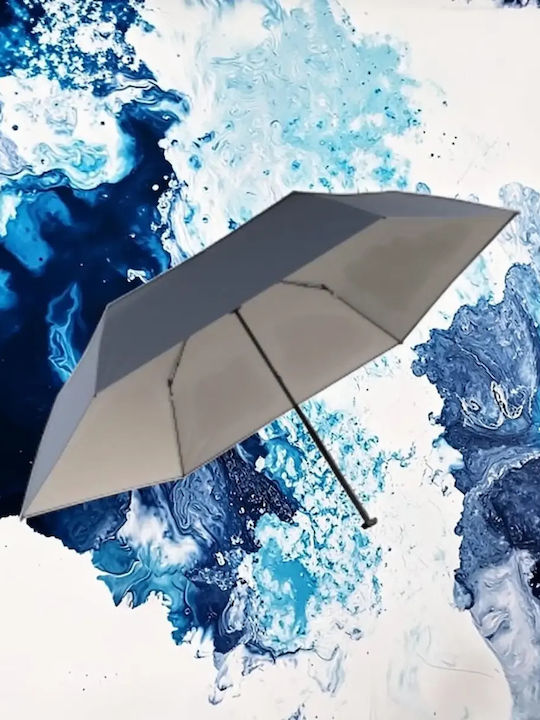 Knirps Compact Blue Umbrella