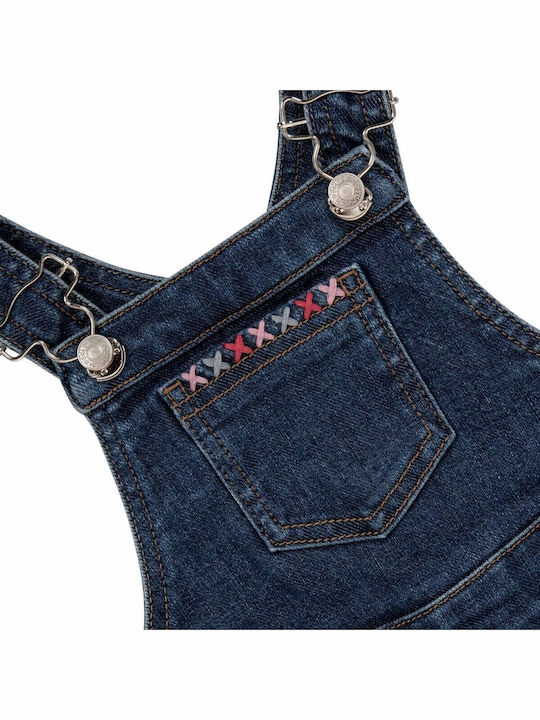 Kinder Röcke Denim Blumen Blau