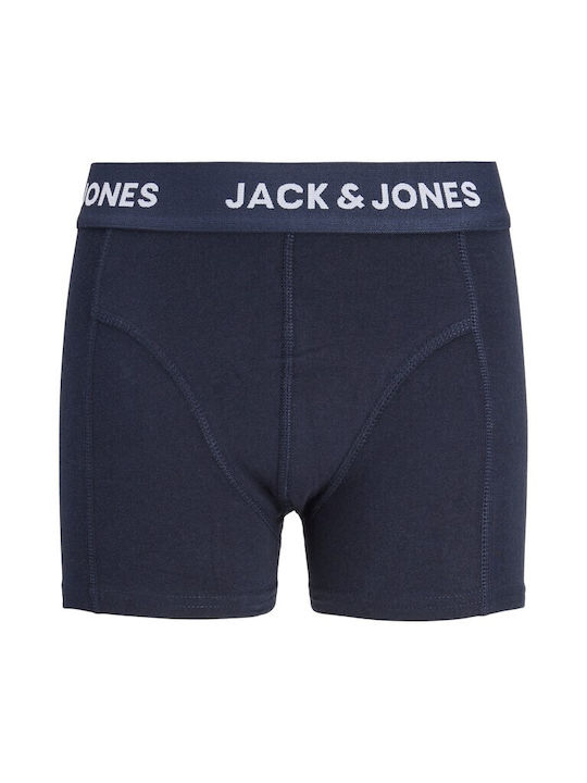 Jack & Jones Set boxeri pentru copii 3 buc Albastru