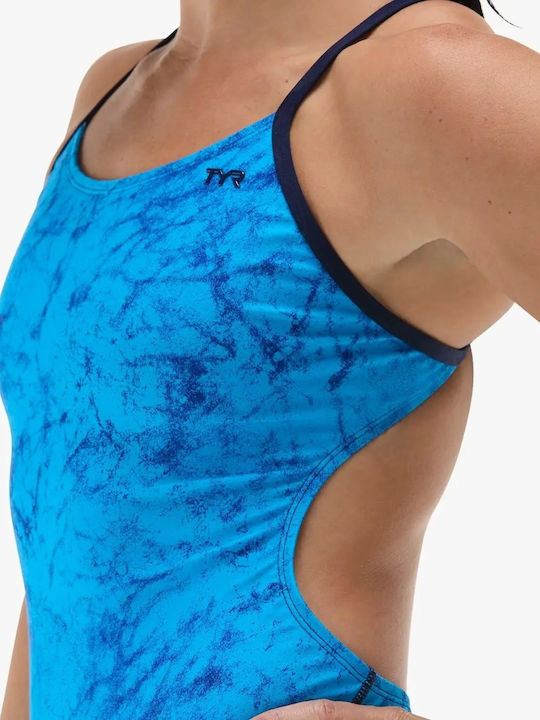 One Piece Swimsuit Blue