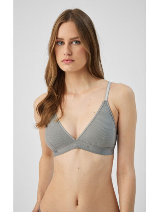 Minerva Cozy Ripp Tencel Modal Bralette-90-8135b-Grauer Nebel