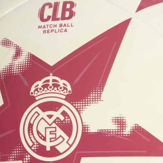 adidas Uefa Champions League 26/27 Real Madrid Club Minge de Fotbal Albă