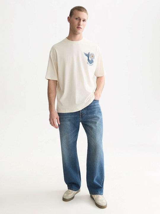 T-shirt Εκρού