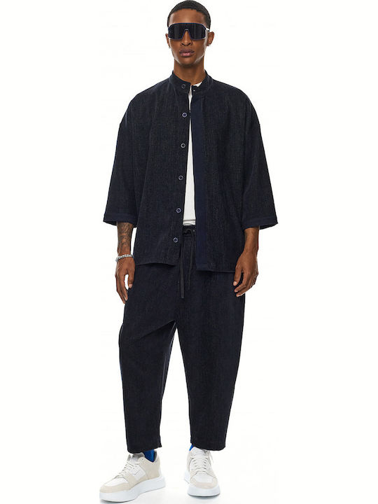 Long Sleeve Shirt in Regular Fit Blue