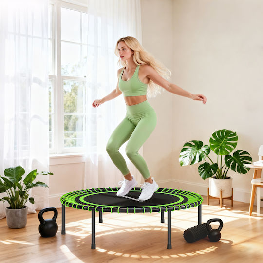 Sportnow Gymnastics Trampoline 114cm Diameter Green