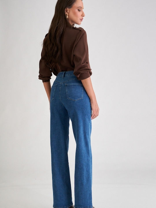 Women's Jean Pants in Wide Leg Style