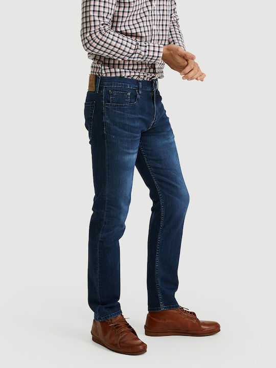 502 Men's Elastic Regular Tapered Fit Jeans Blue
